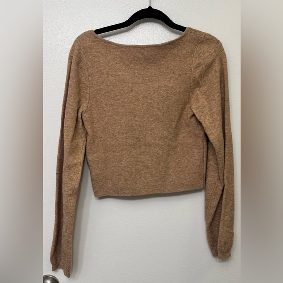 Aritzia Wilfred Greer Sweetheart Bustier Sweater | Women’s Fitted Knit Top - Picture 2 of 3